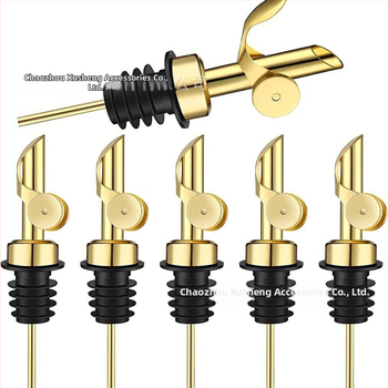 304 nerezová oceľ gravitácia dávkovač s uzáverom, proti kvapkaniu, viacznačný výtok pre olej, víno a koktaily