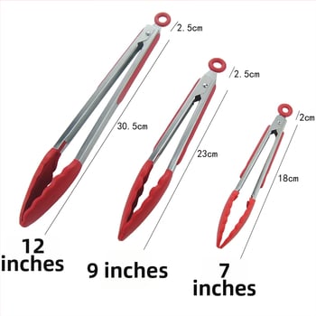 Silikónový klip na potraviny s vysokou teplotnou odolnosťou, protišmykový, ochrana proti popáleninám, multifunkčný, možnosť potlače loga