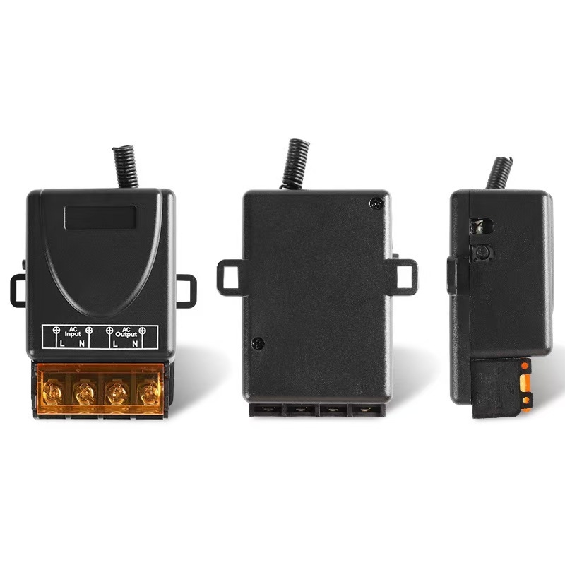 Comutator fără fir pentru pompe de apă, 85–256V AC, 30A, 3000W, tip întrerupere simplă