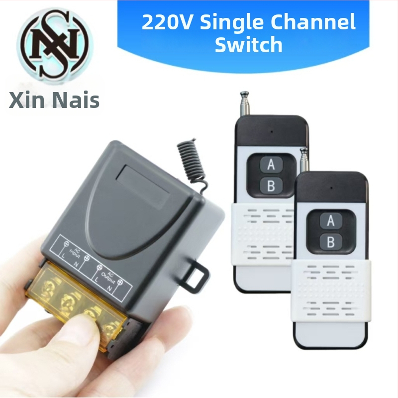 Comutator fără fir pentru pompe de apă, 85–256V AC, 30A, 3000W, tip întrerupere simplă