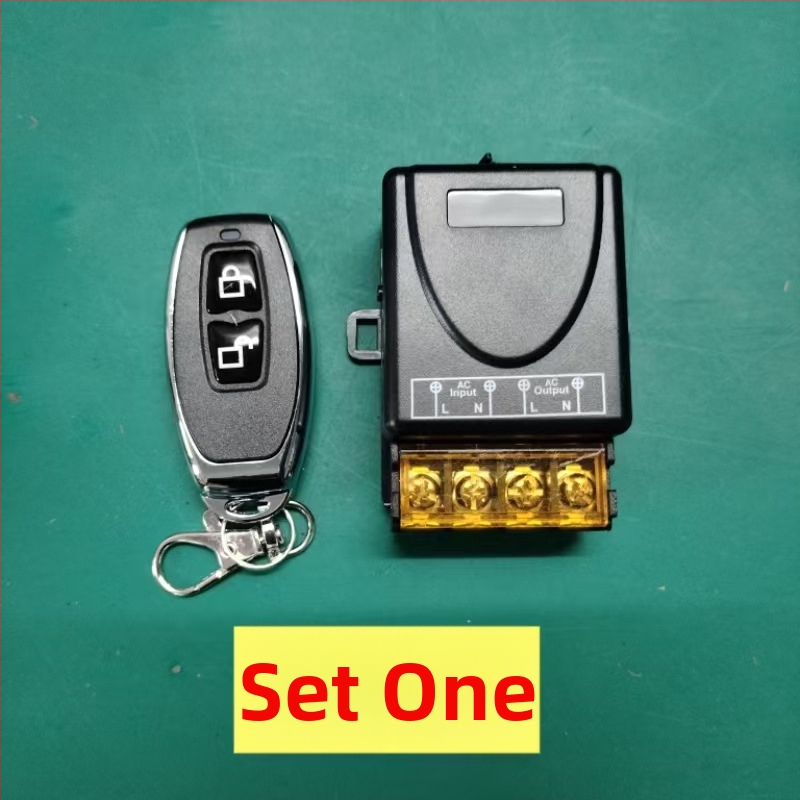 Comutator fără fir pentru pompe de apă, 85–256V AC, 30A, 3000W, tip întrerupere simplă