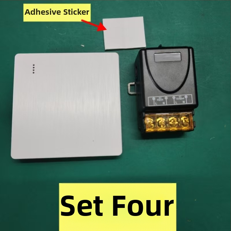 Comutator fără fir pentru pompe de apă, 85–256V AC, 30A, 3000W, tip întrerupere simplă