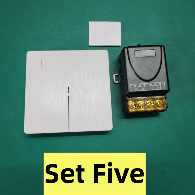 Comutator fără fir pentru pompe de apă, 85–256V AC, 30A, 3000W, tip întrerupere simplă