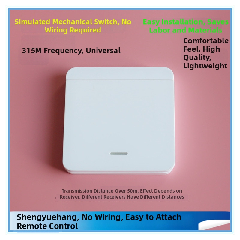 Joyful Navigation Bezdrôtový diaľkový spínač pre lampový držiak — prevádzková teplota -20 °C až 65 °C; vhodné pre domáce aj komerčné použitie; diaľkové ovládanie spínača.