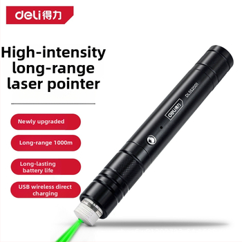 Eladó- és bemutató célú lézermutató toll, modell DL552001-2, márka Deli