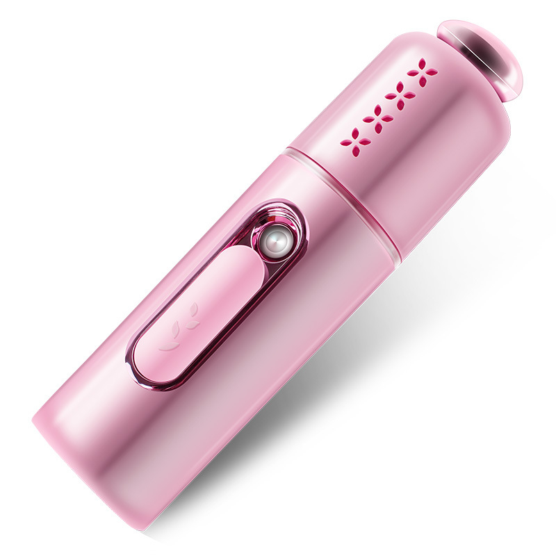 Спрей за хидратиране на лицето — ръчно портативно устройство за студен спрей, вградена батерия 1200–2000 mAh, време на работа 1–3 ч, време на мъглата до 10 сек