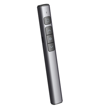 Aluminijski flip‑pen sa Type-C punjenjem, laserskim pokazivačem, elektroničkim daljinskim upravljačem i PPT multimedijom