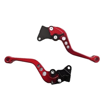 Set de manete pentru motocicletă – CNC din aliaj de aluminiu, pentru ambreiaj și frână, universal, reglare în 6 poziții, FACOK GS_1