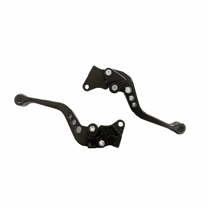 Set de manete pentru motocicletă – CNC din aliaj de aluminiu, pentru ambreiaj și frână, universal, reglare în 6 poziții, FACOK GS_1