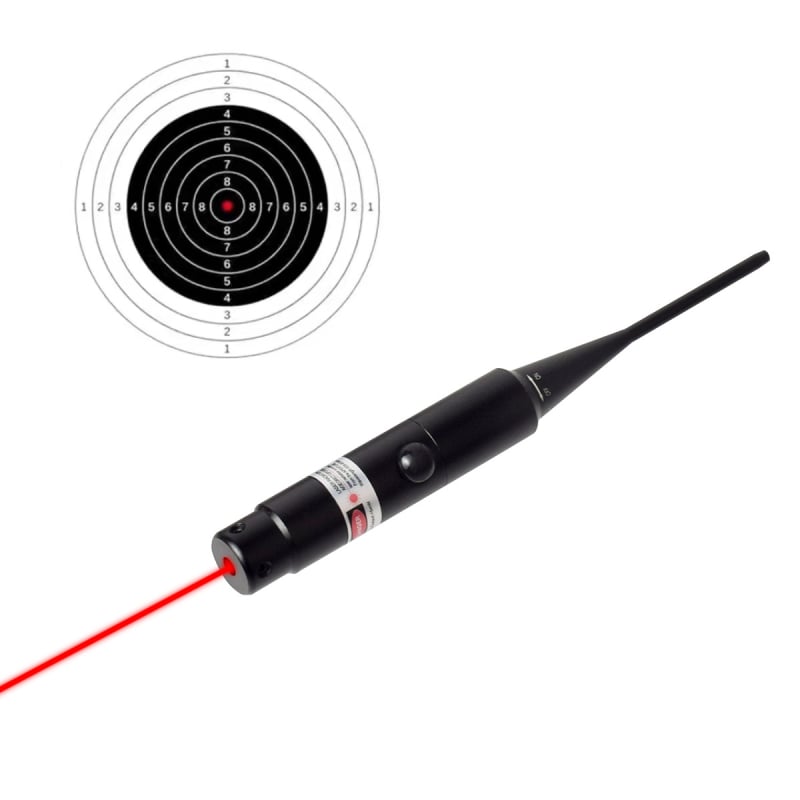 Лазерен бор сайт инструмент – алуминиева сплав, модел L066, лазер с двойна дължина на вълната