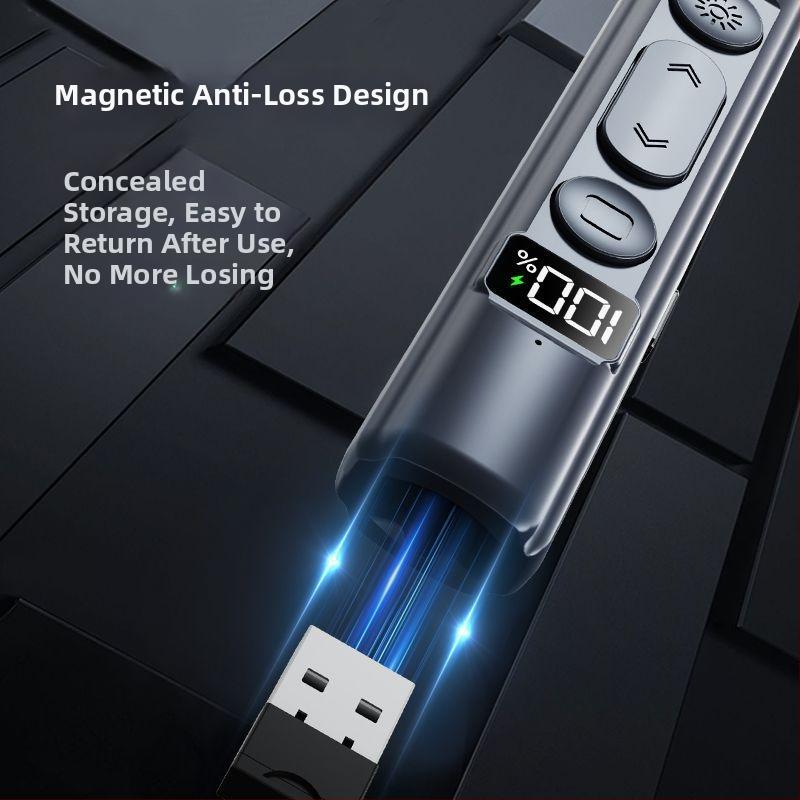 Oldalfordító toll digitális kijelzővel és érintőképernyővel – ABS anyag, logó nyomtatás és testreszabás elérhető