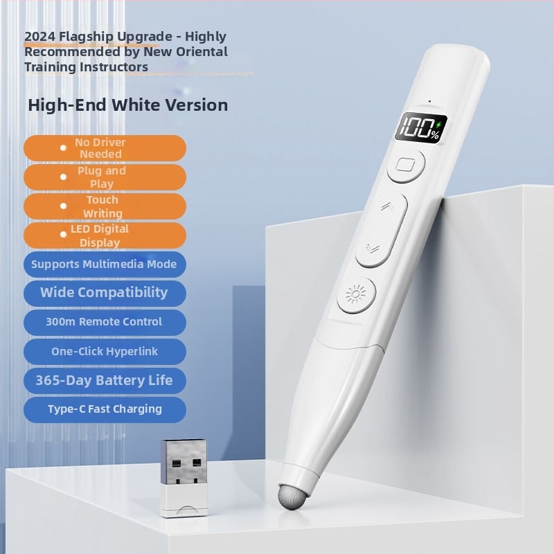 Oldalfordító toll digitális kijelzővel és érintőképernyővel – ABS anyag, logó nyomtatás és testreszabás elérhető