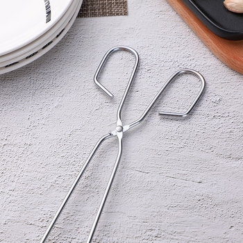 Карбонова щипка за барбекю - комплект от 10 броя за храна