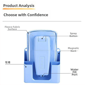 Guma na tabuľu Concentrate Cleaning — zadný panel z flanelu, povrch z flanelu, nie je importovaná