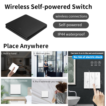 Bežični daljinski prekidač — za kućnu upotrebu (-20~50 °C; Namjena: kućna upotreba; Tip prekidača: daljinski upravljač)