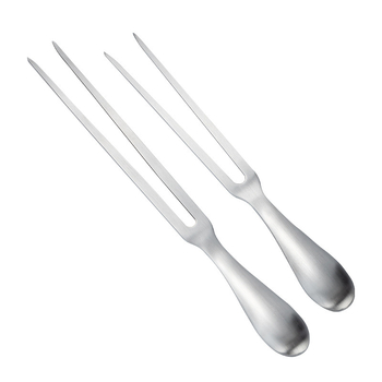 Tianqi 304 ανοξείδωτος χάλυβας, πιρούνι για σχάρα σε σχήμα U – παχύτερο οικιακό πιρούνι κρέατος για μπριζόλες, αρνίσιο μπούτι και κομμάτια αρνιού