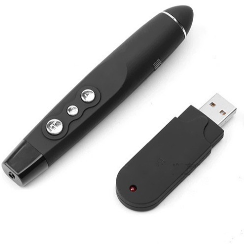 Laser olovka za prelistavanje stranica PPT – USB, Plug & Play, ABS kućište, Ispisan logo, Prilagodba