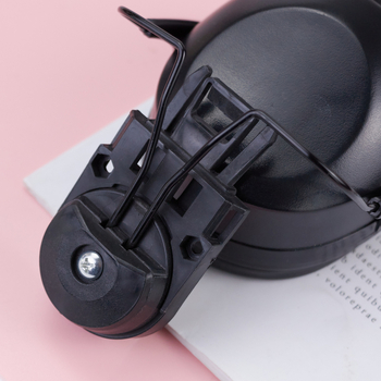 Ακουστικά προστασίας για βιομηχανική χρήση – μείωση θορύβου, πλαστικό περίβλημα, επένδυση από ηχομονωτικό βαμβάκι, μοντέλο EM-100a