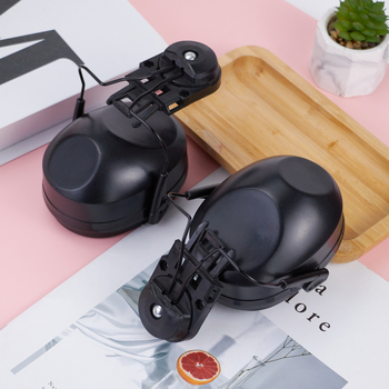 Ακουστικά προστασίας για βιομηχανική χρήση – μείωση θορύβου, πλαστικό περίβλημα, επένδυση από ηχομονωτικό βαμβάκι, μοντέλο EM-100a