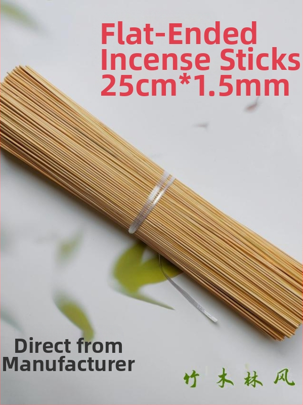 Extra jemné bambusové špízy, s plochými koncami na oboch stranách, ručne vyrábané