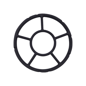 Chaoyu Držač za lonce od lijevanog željeza za plinski štednjak — universalni s 4 ili 5 kandži, za WOK i lonac za mlijeko, moderan minimalistički dizajn