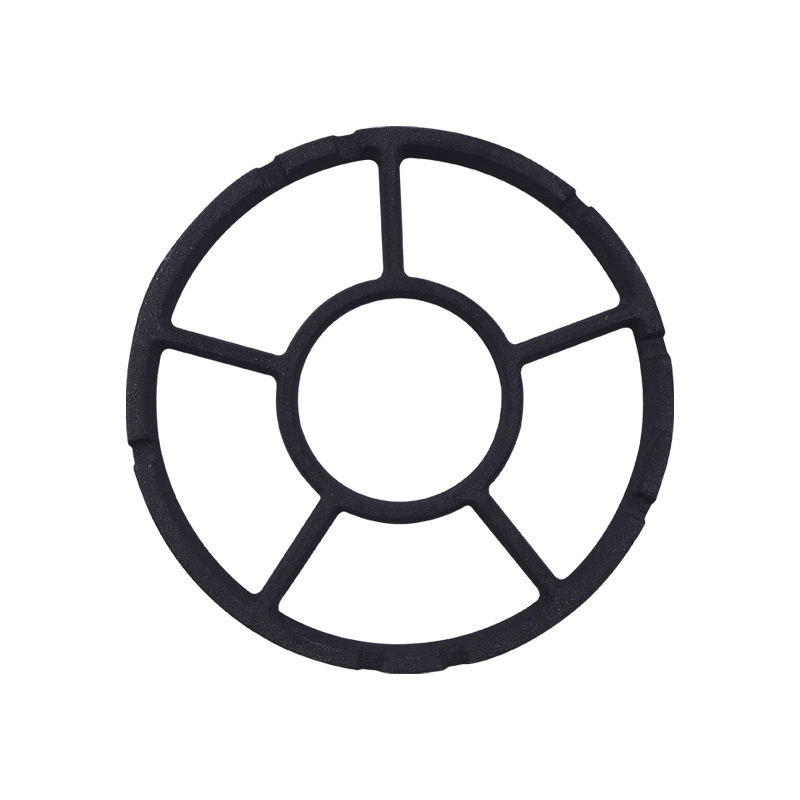 Chaoyu Držač za lonce od lijevanog željeza za plinski štednjak — universalni s 4 ili 5 kandži, za WOK i lonac za mlijeko, moderan minimalistički dizajn