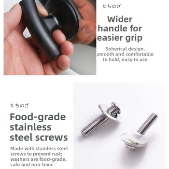 Drevená rukoväť na pokrievku hrnca – séria Rukoväte, značka Shengjiale domáce doplnky, uvedená na trh v roku 2001