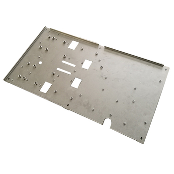 Dio od nehrđajućeg čelika s flanširanjem, savijanjem i nitovanjem; lasersko rezanje, galvanizirani završetak | debljina 1.5 mm, tolerancija 0.02 mm