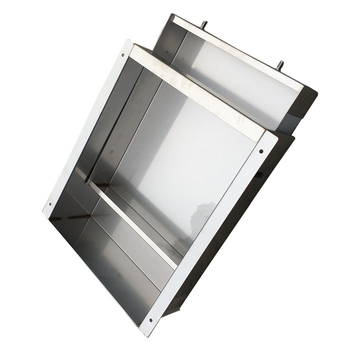 Dio od nehrđajućeg čelika s flanširanjem, savijanjem i nitovanjem; lasersko rezanje, galvanizirani završetak | debljina 1.5 mm, tolerancija 0.02 mm