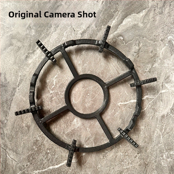 Držiak na plynový varič a vešiak na hrnce z liatiny, protišmykový povrch, univerzálny, model TY-608, zabudovaná montáž