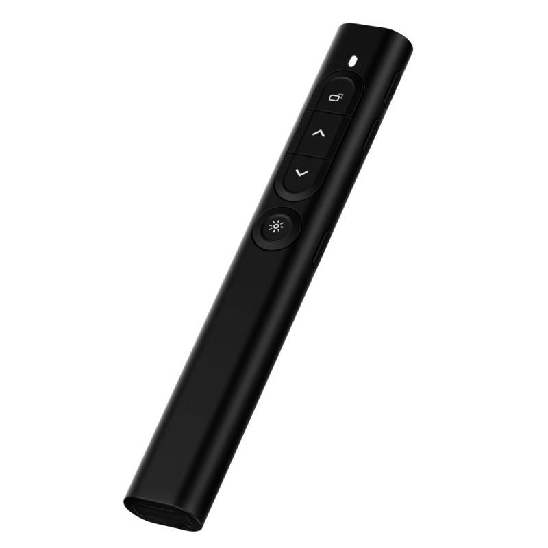 Vezeték nélküli PPT prezentáló toll Bluetooth BLE-vel, 650 nm lézer, lézeres távolság 100, akkumulátor élettartam >20 óra, szilikon gombok, márka Utoπ