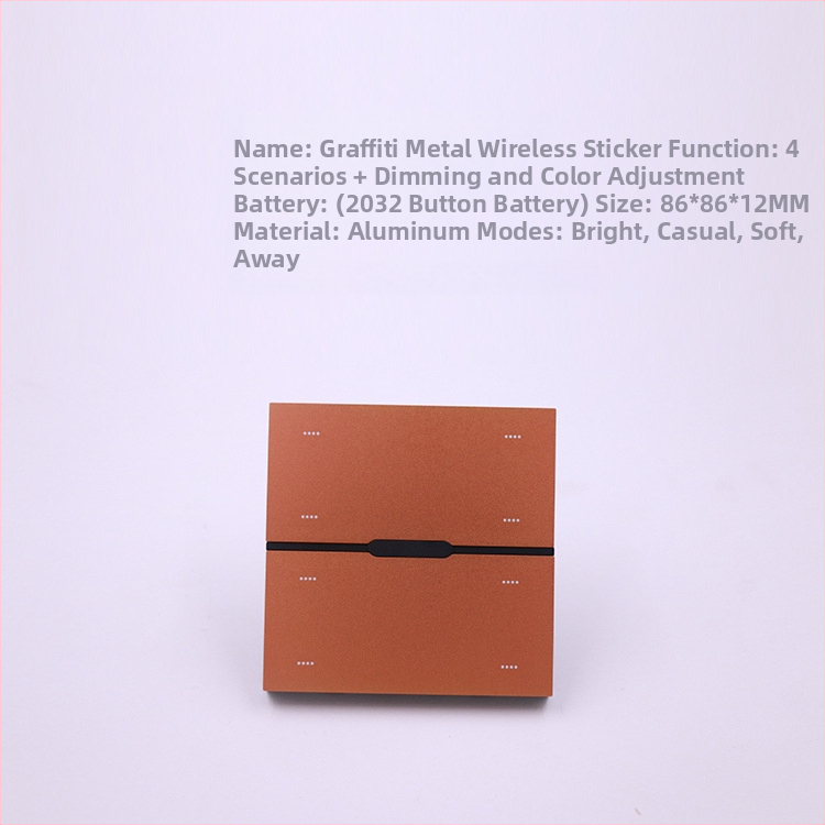 Zigbee bezdrôtový diaľkový spínač s ôsmimi tlačidlami pre stmavenie a scénami