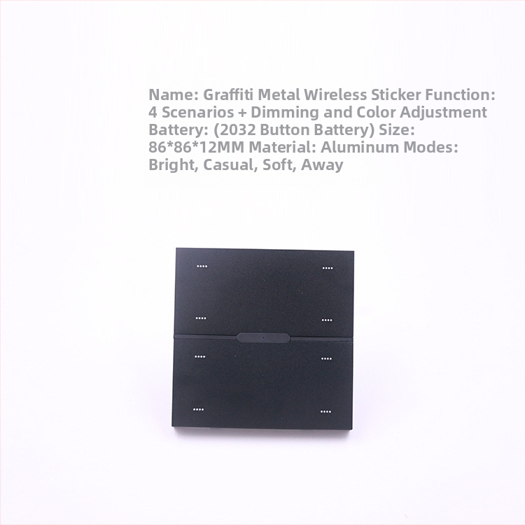 Zigbee bezdrôtový diaľkový spínač s ôsmimi tlačidlami pre stmavenie a scénami