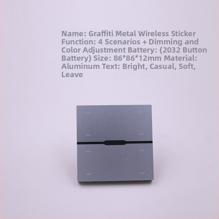 Zigbee bezdrôtový diaľkový spínač s ôsmimi tlačidlami pre stmavenie a scénami