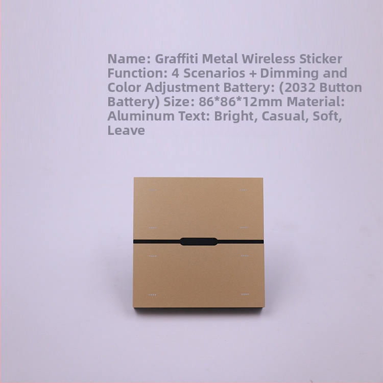 Zigbee bezdrôtový diaľkový spínač s ôsmimi tlačidlami pre stmavenie a scénami