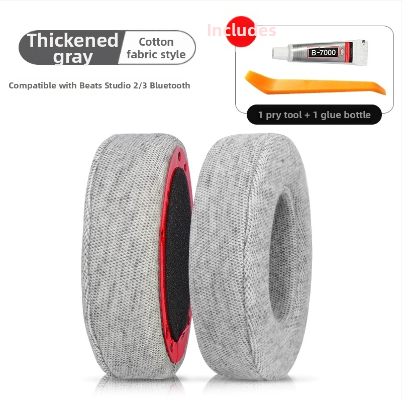 Pokryv Beats Studio 2/3 slúchadiel – imitácia kože, mäkké bavlnené jadro