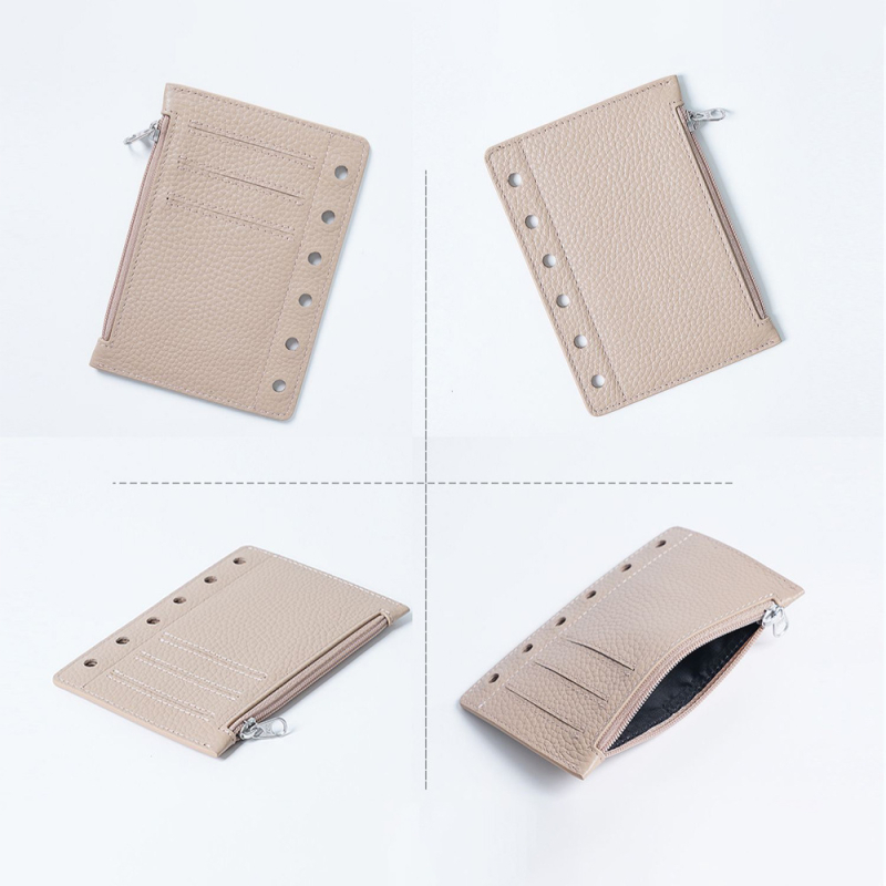 Dijeljiva kožna podložica sa zatvaračem, pretinci za kartice i prostor za pohranu; granulirana koža; unutarnje stranice Dowling, mogućnost logotipa