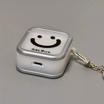Zaštitna maska AirPods - prozirni TPU s korejskim osmijehom, za Apple AirPods 1/2/3/4 Gen