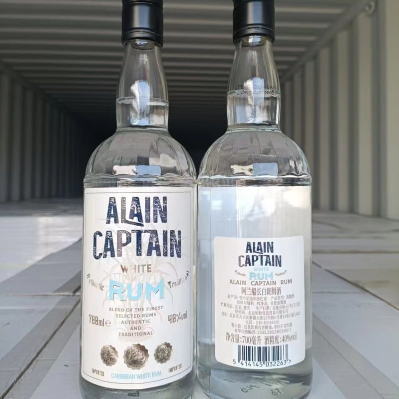 Bază de cocktail din rom, 40% ABV, îmbuteliat, importat în sticlă originală