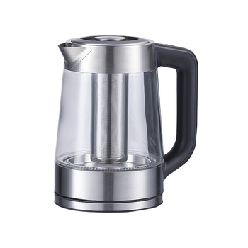 Ceainic electric cu corp de sticlă, 1,8 L, menținerea temperaturii