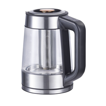Ceainic electric cu corp de sticlă, 1,8 L, menținerea temperaturii