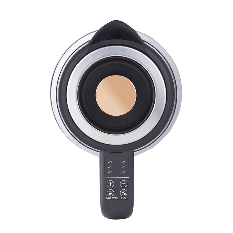 Ceainic electric cu corp de sticlă, 1,8 L, menținerea temperaturii