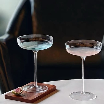 Ποτήρι κοκτέιλ - Ιαπωνικό κρύσταλλο, Απλός Σχεδιασμός, Χωρητικότητα 101–200 ml