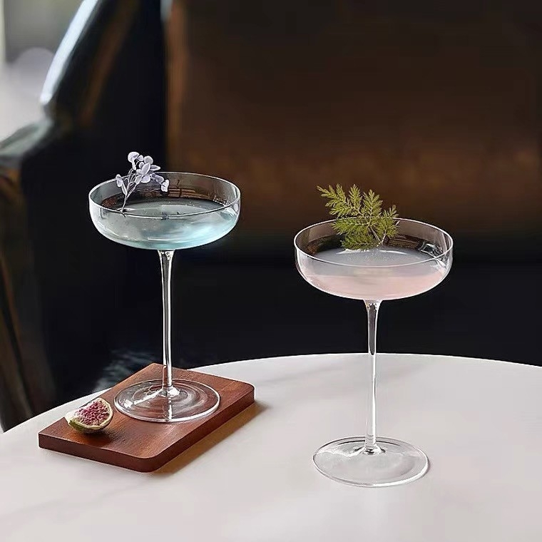 Ποτήρι κοκτέιλ - Ιαπωνικό κρύσταλλο, Απλός Σχεδιασμός, Χωρητικότητα 101–200 ml