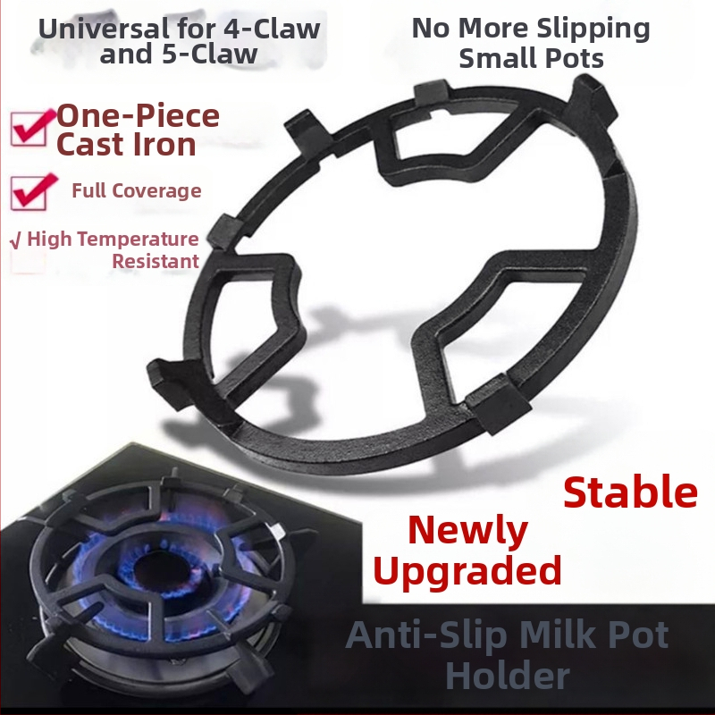 Držiak na plynovú varnú dosku, protišmykový držiak na hrnce a wok, model TY-919, liatina, priame uchytenie, hmotnosť približne 400 g, pôvod Shunde, Foshan