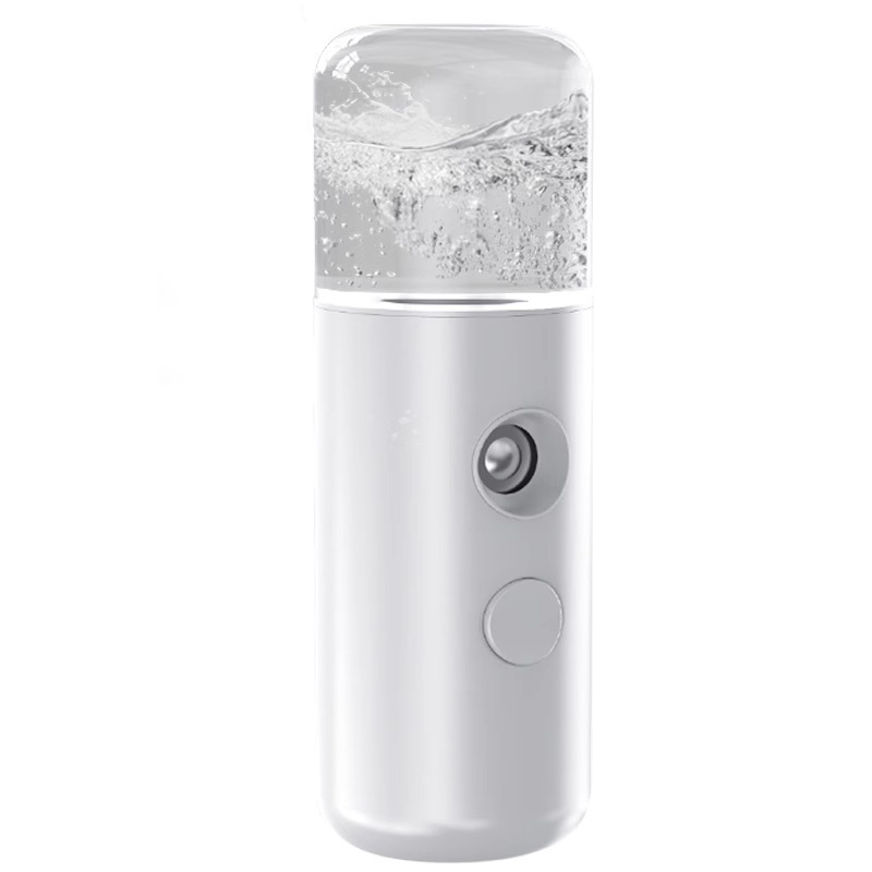 Φορητή συσκευή ενυδάτωσης προσώπου με νάνο ομίχλη και έγχυση οξυγόνου, ζεστός και κρύος ψεκασμός, έλεγχος 3 ταχυτήτων