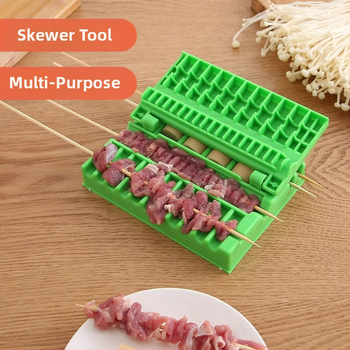 Barbecue vidlica Lan xiang - viacúčelový plastový nástroj, nepravidelný štýl (Materiál: Plast • Značka: Lan xiang • Štýl: Nepravidelný)