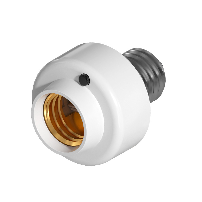 Suport lampă cu telecomandă infraroșu, wireless, priză E27 și întrerupător lampă pentru noptieră