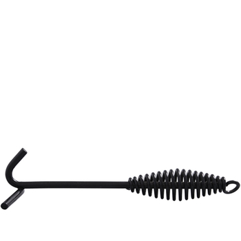 Чугунена ръкохватка за къмпинг тенджера с кука за капака и пружинен дизайн против изгаряне