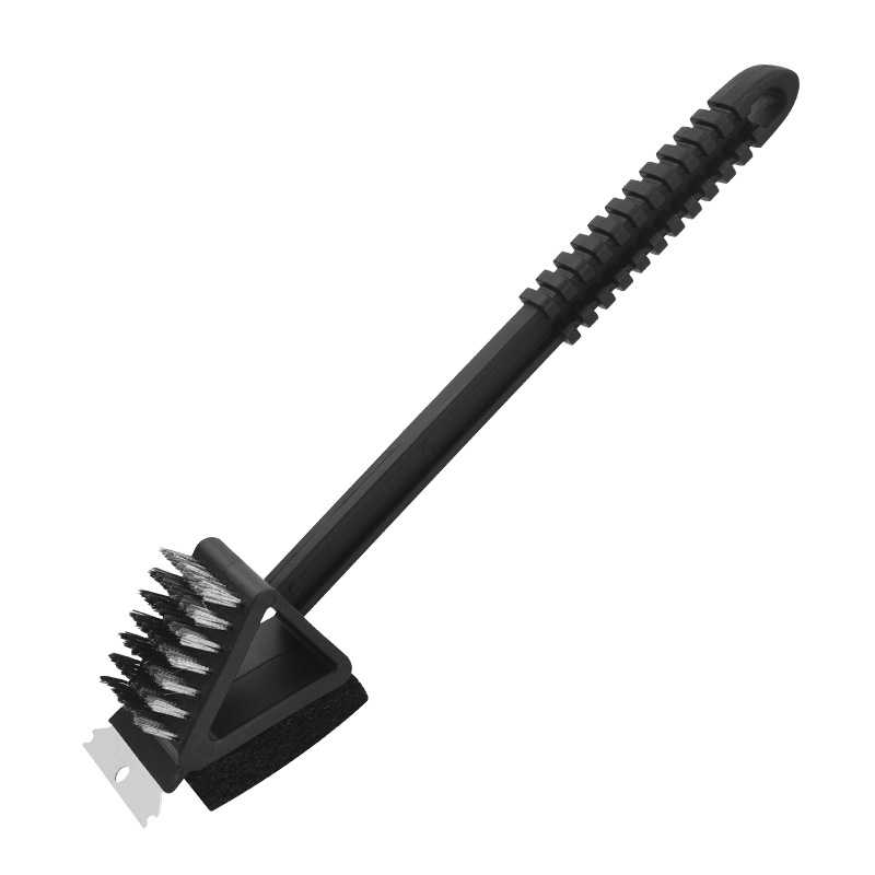 Shuangjie četka za roštilj s čeličnim vlaknima, PP drška, 24 kom.